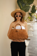 Sicilia Handbag - Camel