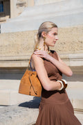 Sac Bandouliere Siesta Suede - Camel