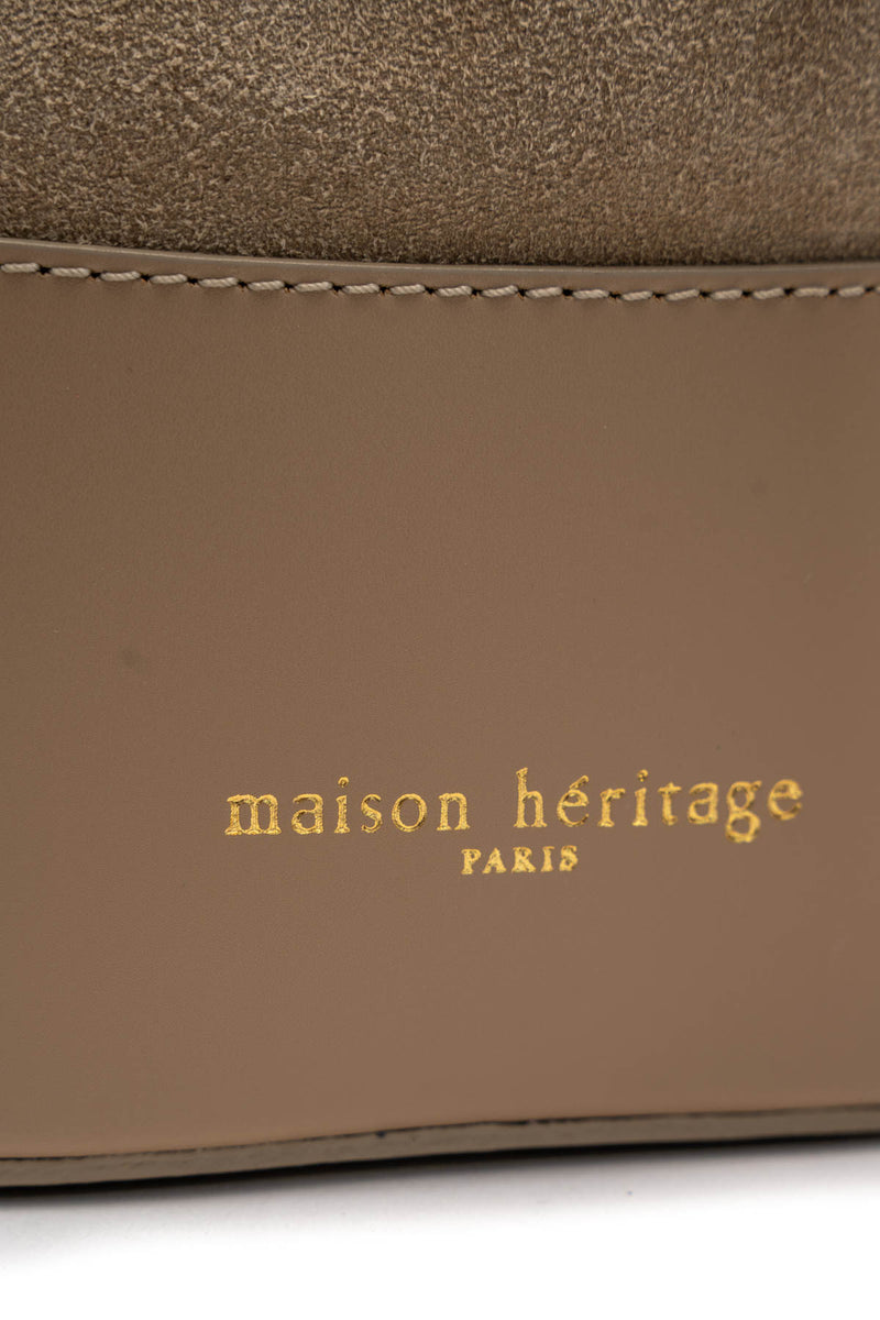 Sac Bandouliere Siesta Suede - Taupe