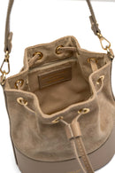 Sac Bandouliere Siesta Suede - Taupe
