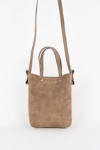 Sac À Main Skadi Suede - Taupe
