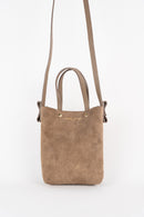 Skadi Suede Handbag - Taupe