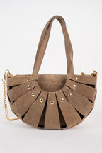 Sac À Main Sparti Suede - Taupe