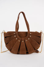 Sac À Main Sparti Suede - Marron