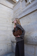 Sac À Main Sparti Suede - Marron