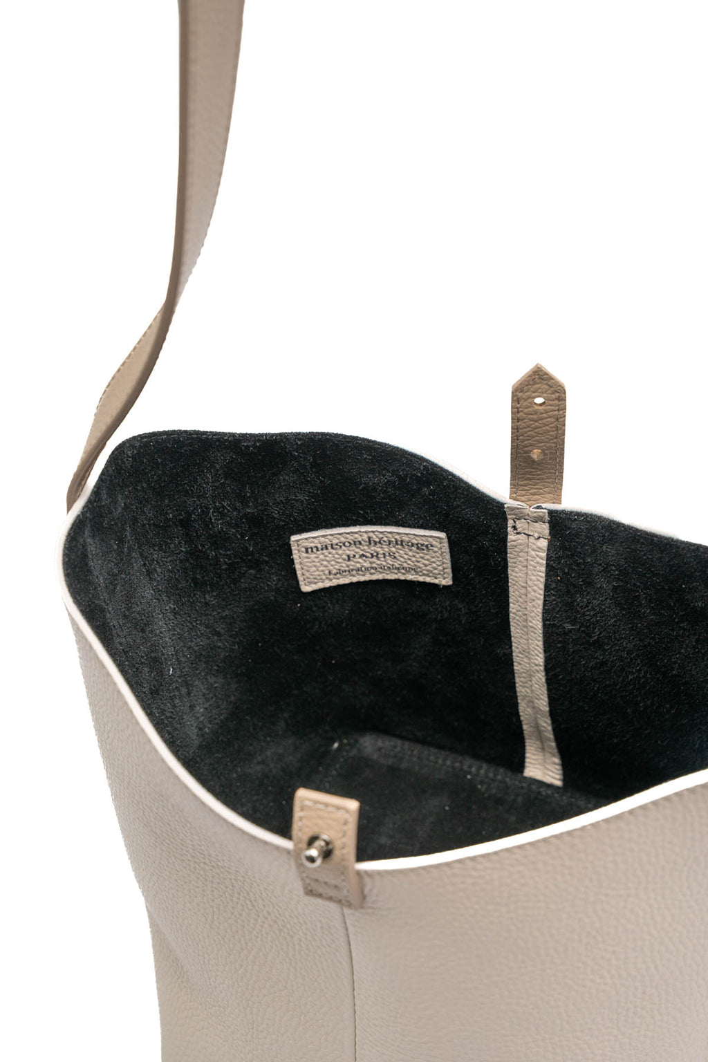 Sac Porté-Épaule Spezia - Blanc Casse