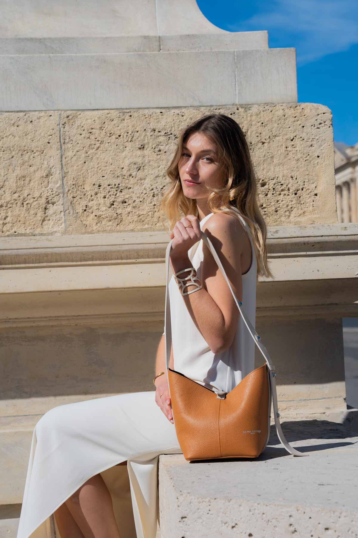 Sac Porté-Épaule Spezia - Camel