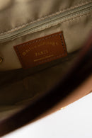 Sac Besace Tex Full Suede - Marron