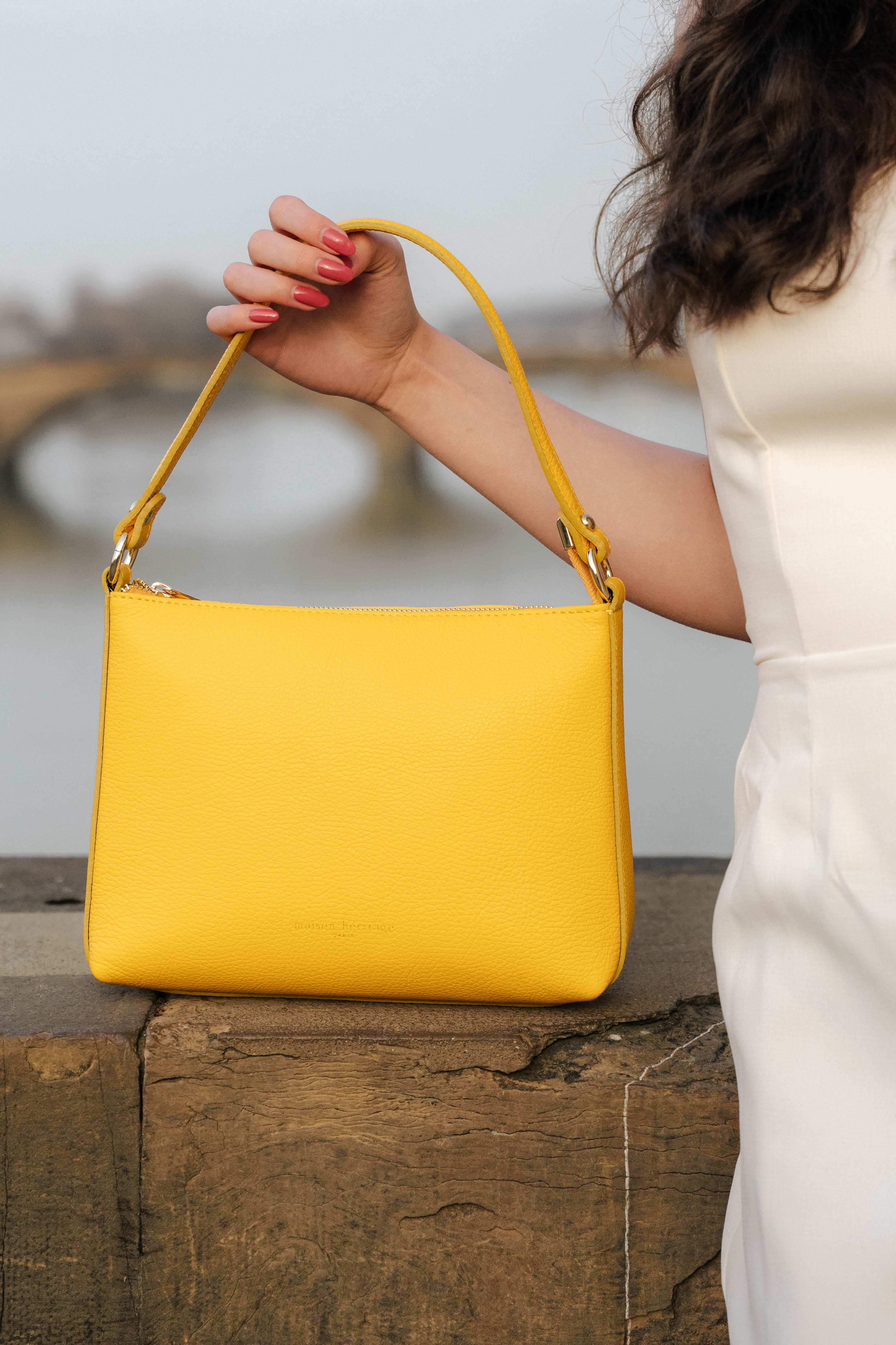 Sac Bandouliere Tiji - Jaune
