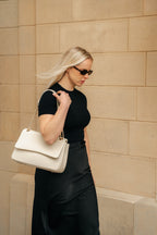 Sac A Main Tiva - Blanc Casse