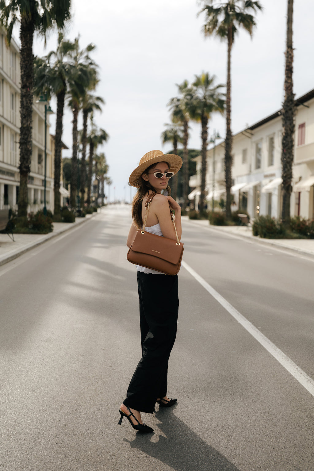 Sac A Main Tiva - Camel