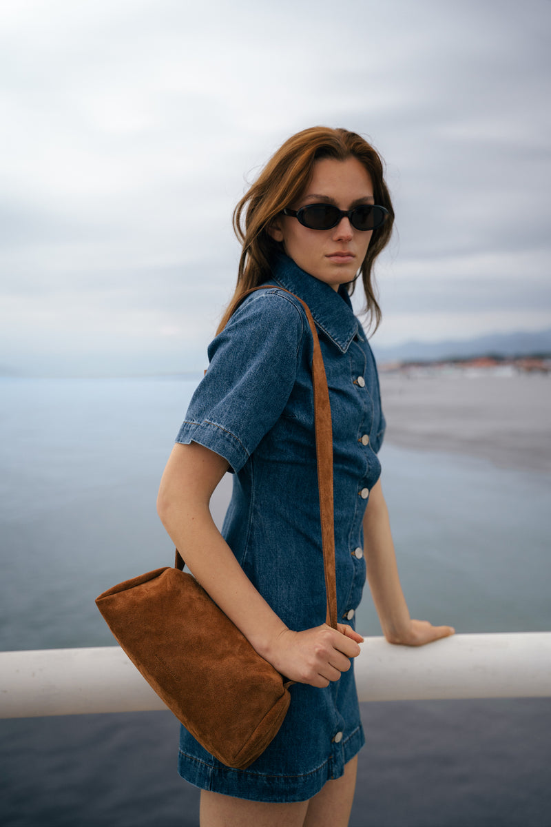 Bolso De Hombro Tutti - Camel