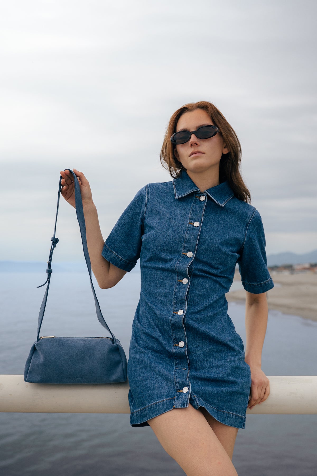 Borsa a Spalla Tutti - Blu