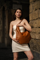 Bolso bandolera Vita - Camel