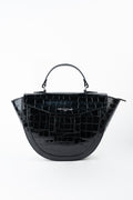 Sac À Main Votti Croco - Noir