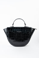 Bolso de mano Votti Croco - Negro