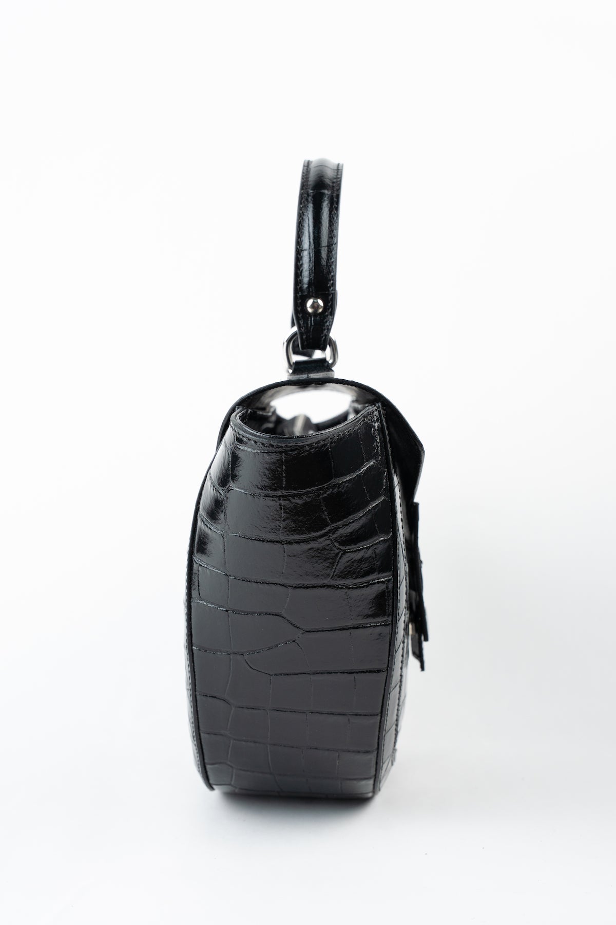 Sac À Main Votti Croco - Noir