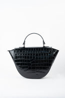 Bolso de mano Votti Croco - Negro