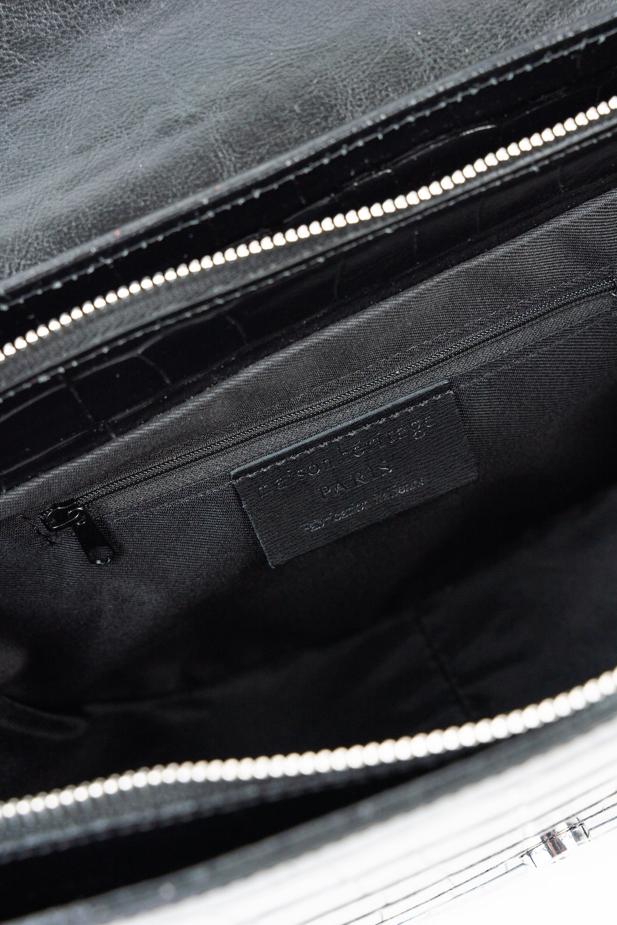 Sac À Main Votti Croco - Noir
