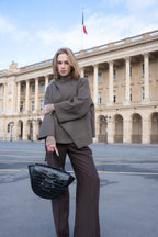 Sac À Main Votti Croco - Noir