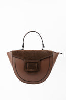 Sac À Main Votti Suede - Marron