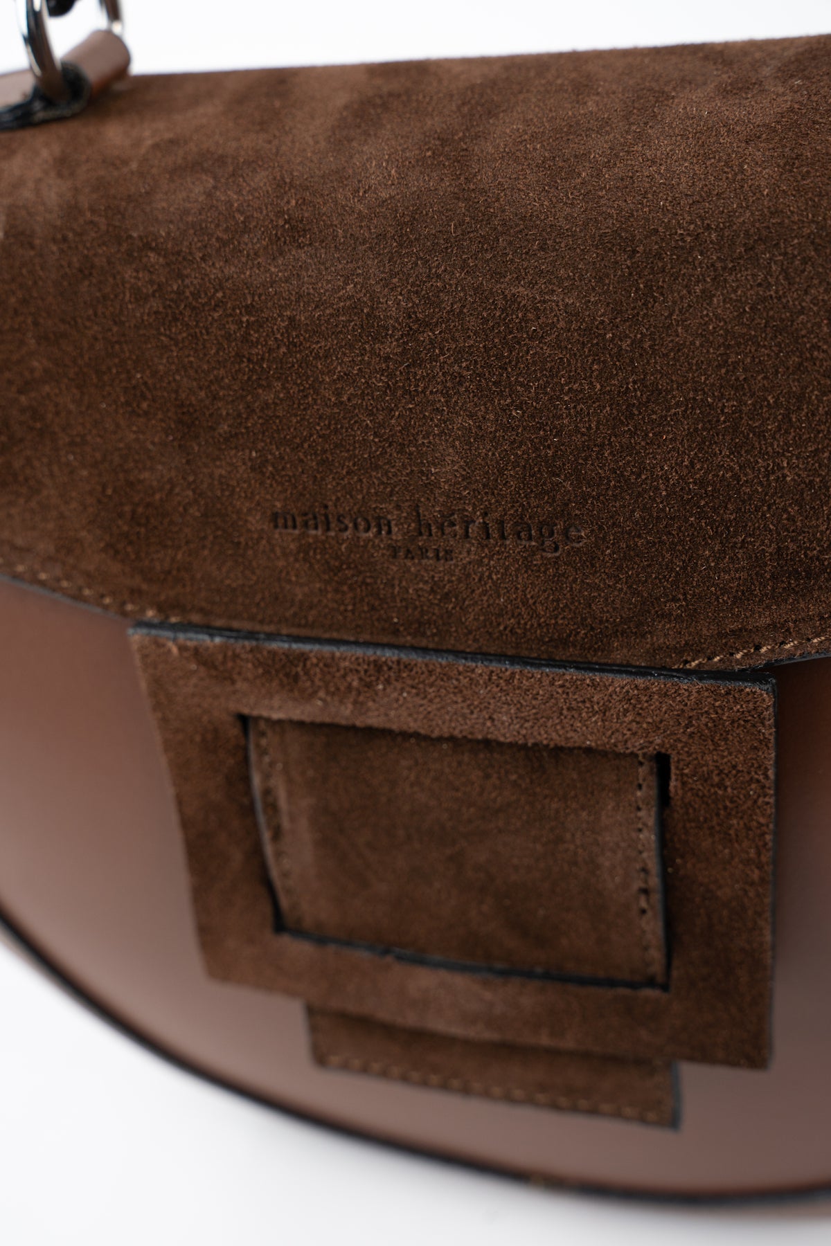 Sac À Main Votti Suede - Marron