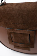 Sac À Main Votti Suede - Marron