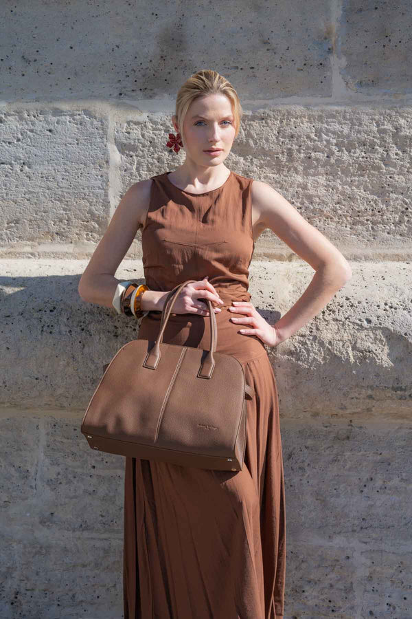 Bolso de Mano Zenit - Camel