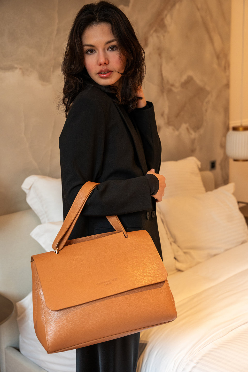 Sac Porté-Épaule Bage - Camel