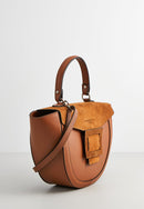 Sac Bandouliere Votti Suede - Camel