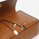 Sac Bandouliere Aela Box - Camel Fonce