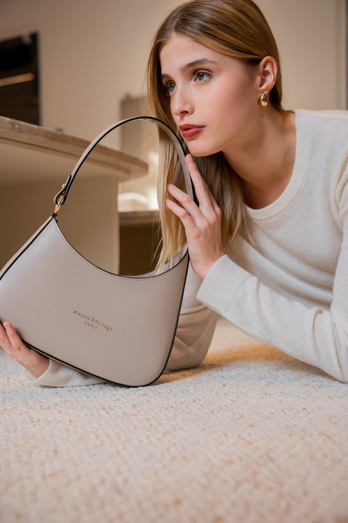 Sac Porte Epaule Aline - Taupe