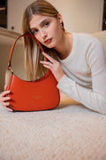 Bolso de hombro Aline - Naranja oscuro