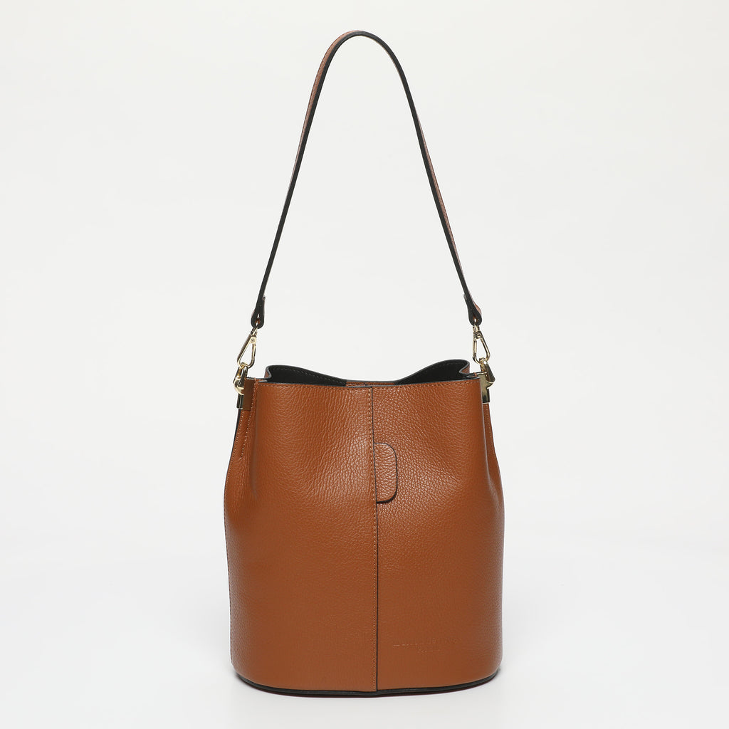 Sac A Main Bruna Graine - Camel