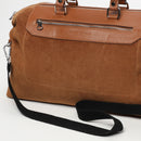 Diego Suede Travel Bag - Camel