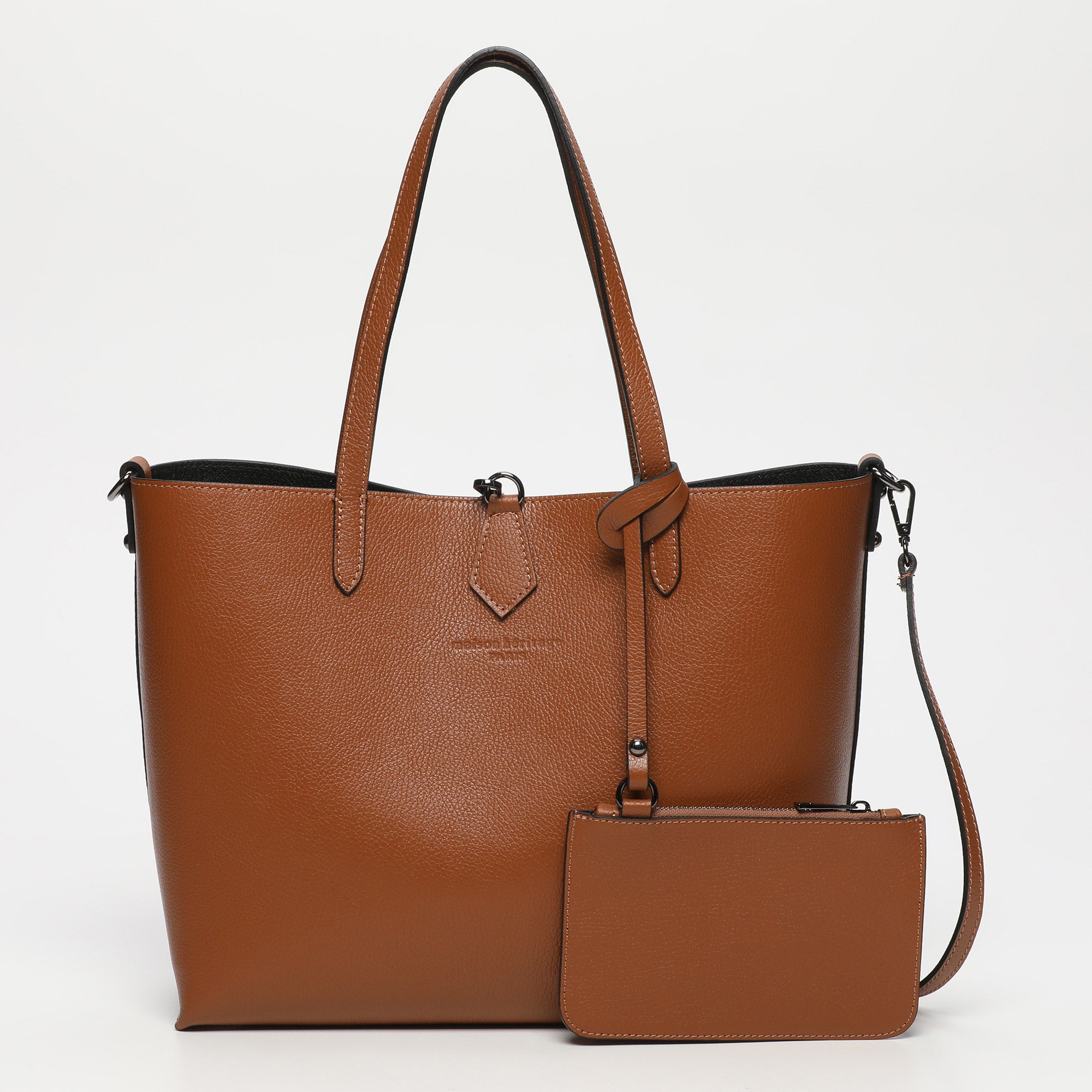 Sac Porté-Épaule Elix - Camel Fonce
