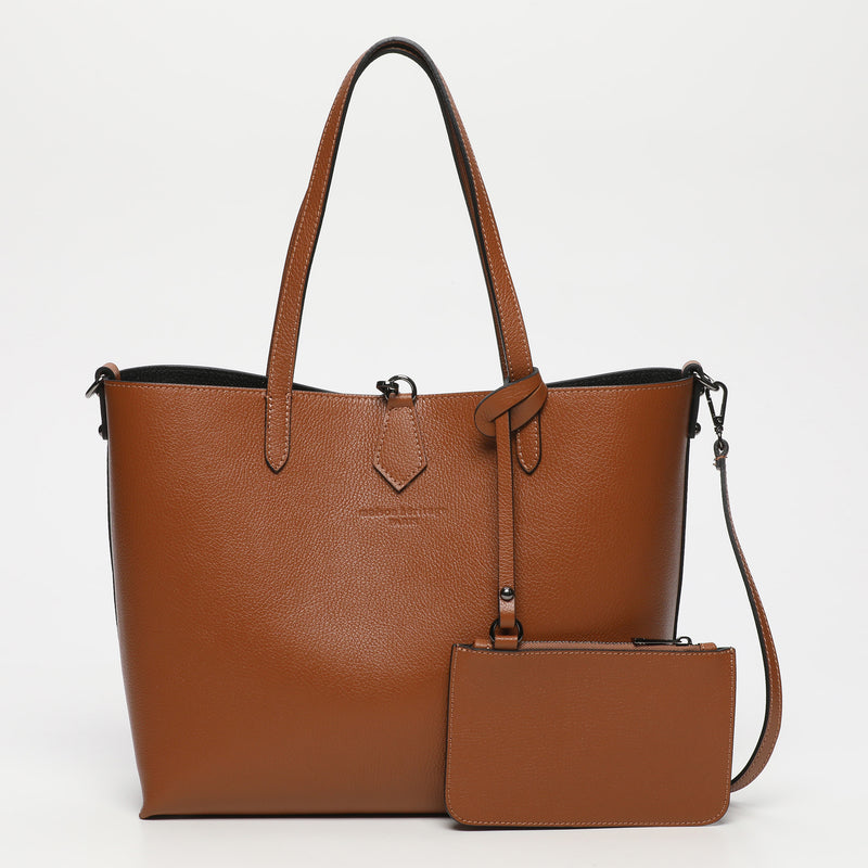 Sac Porté-Épaule Elix - Camel Fonce