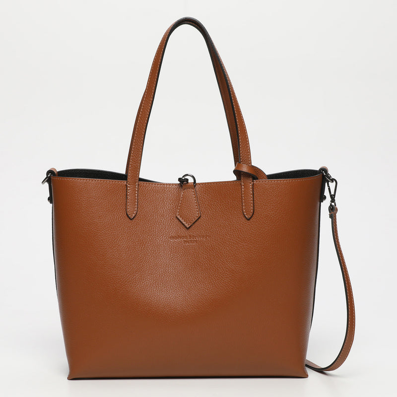 Sac Porté-Épaule Elix - Camel Fonce