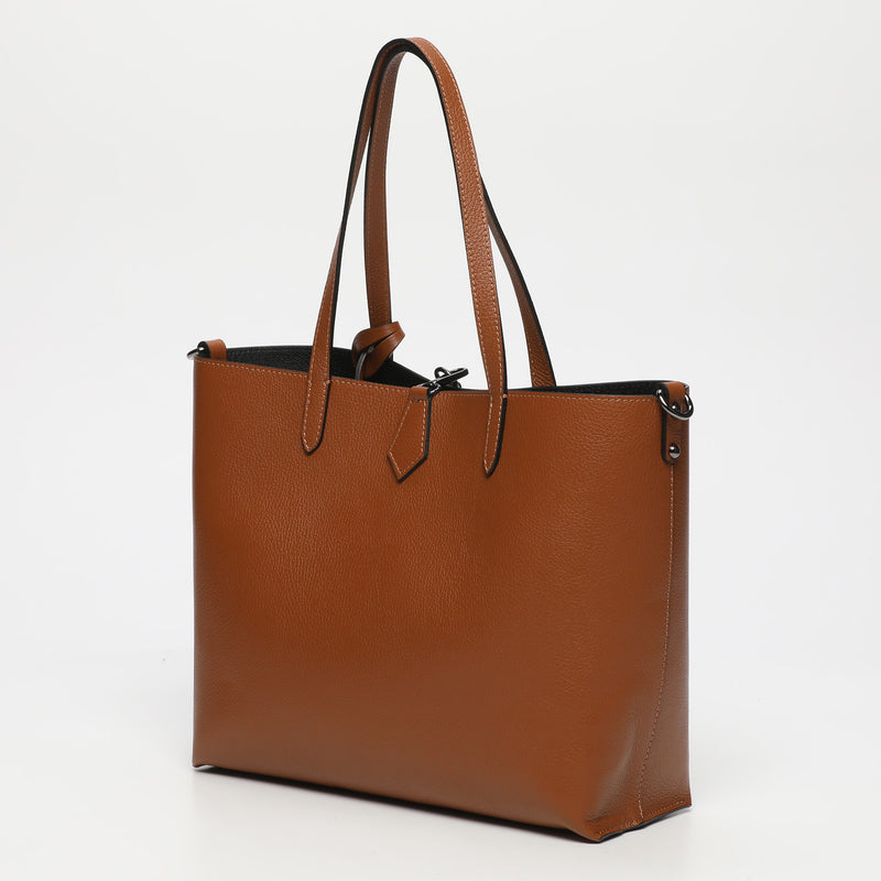 Sac Porté-Épaule Elix - Camel Fonce