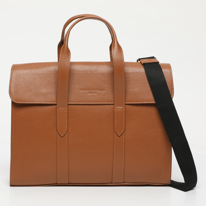 Porte-Documents Emilie - Camel Fonce