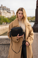 Large Gaby Crossbody Bag - Black