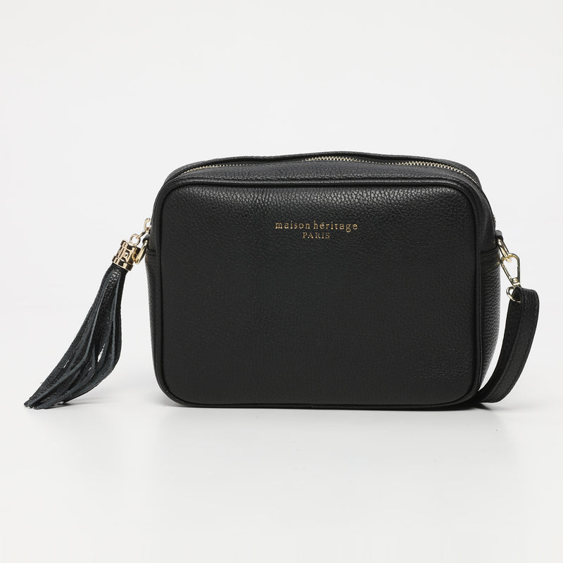 Large Gaby Crossbody Bag - Black