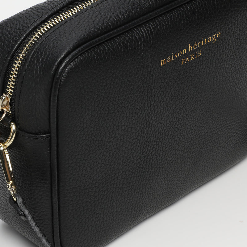 Large Gaby Crossbody Bag - Black