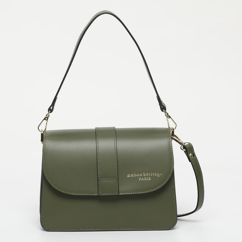 Sac Porte Epaule Ligou - Vert Militaire