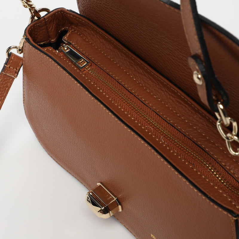 Sac Bandouliere Lina - Camel Fonce