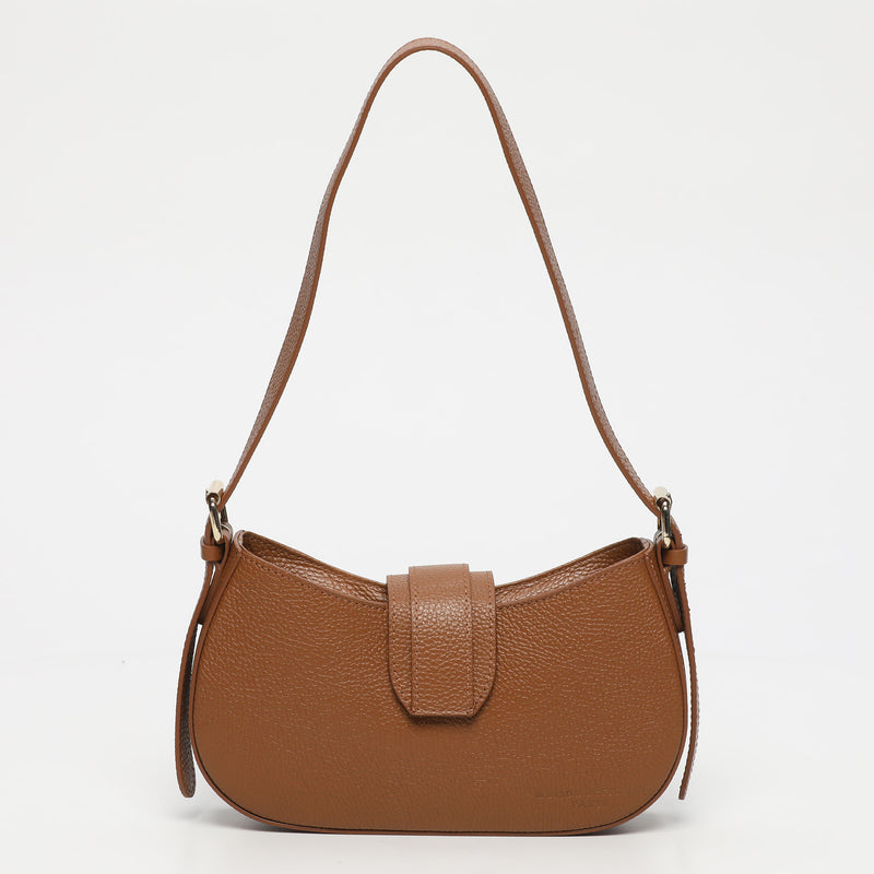 Sac Porte Epaule Maki - Camel Fonce
