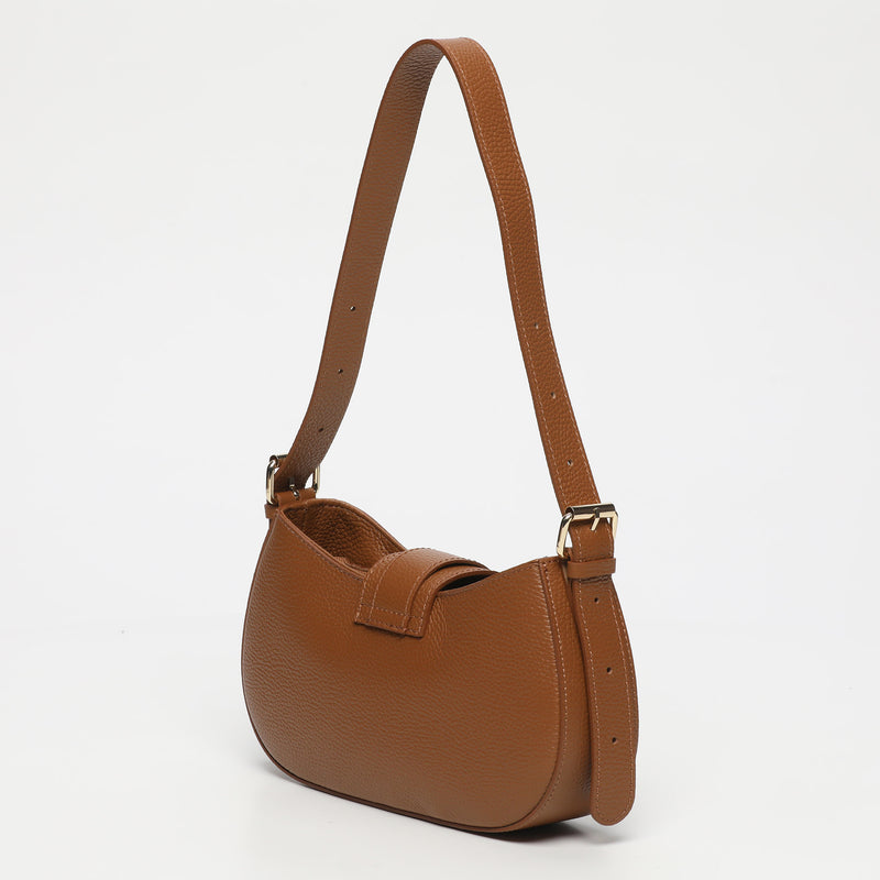 Sac Porte Epaule Maki - Camel Fonce