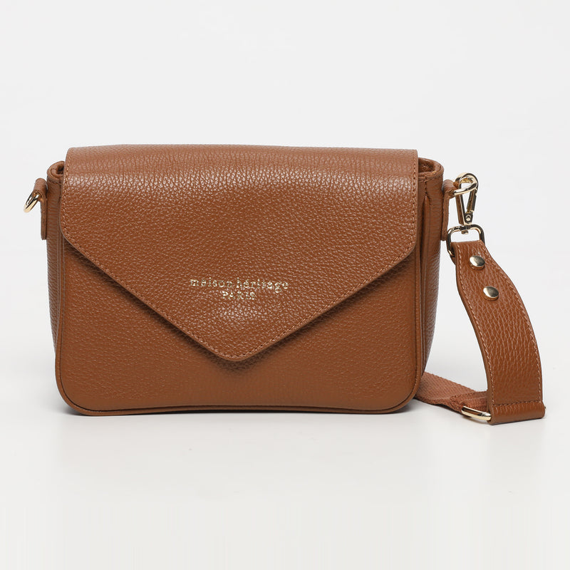 Sac Bandouliere Mariam - Camel Fonce