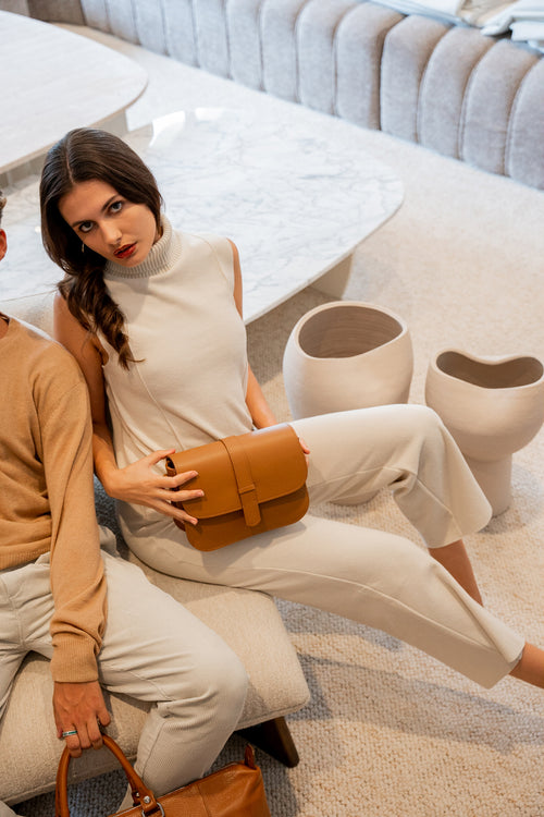 Sac Bandouliere Monica - Camel