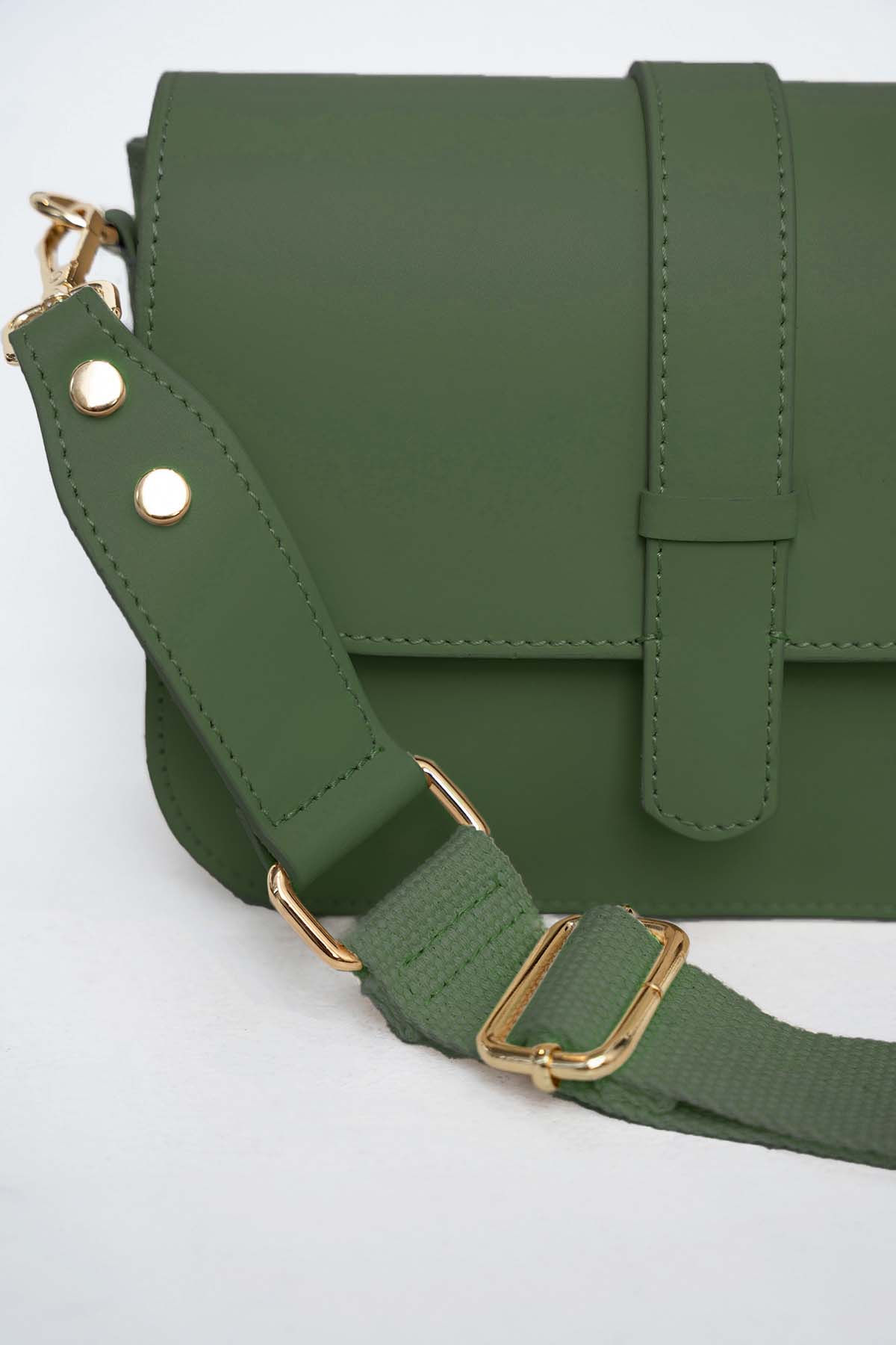 Bolso bandolera Monica - Verde militar